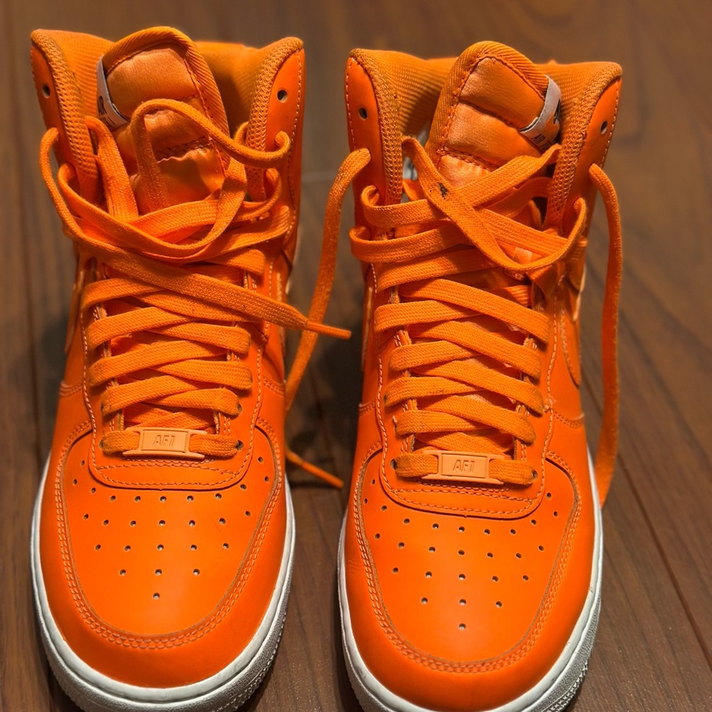 Nike Bright Orange Sneakers
